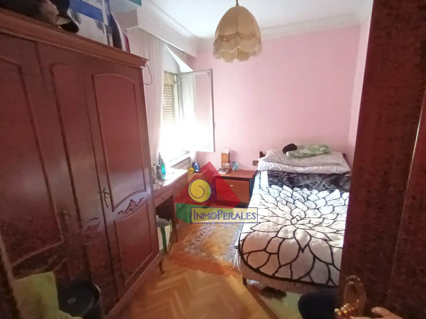 Schlafzimmer von Wohnung zum Verkauf in Madrid mit Heizung, Parkett und Terrasse