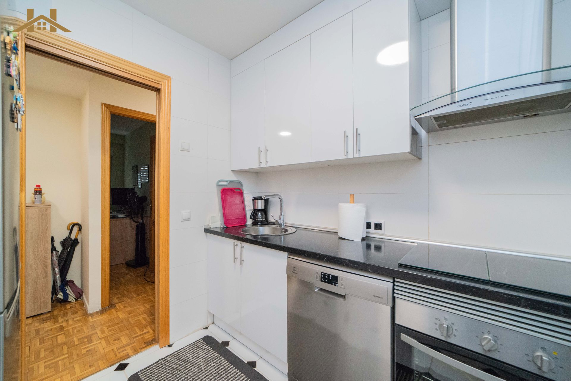 Kitchen of Flat for sale in Collado Villalba  with Heating, Terrace and Community pool