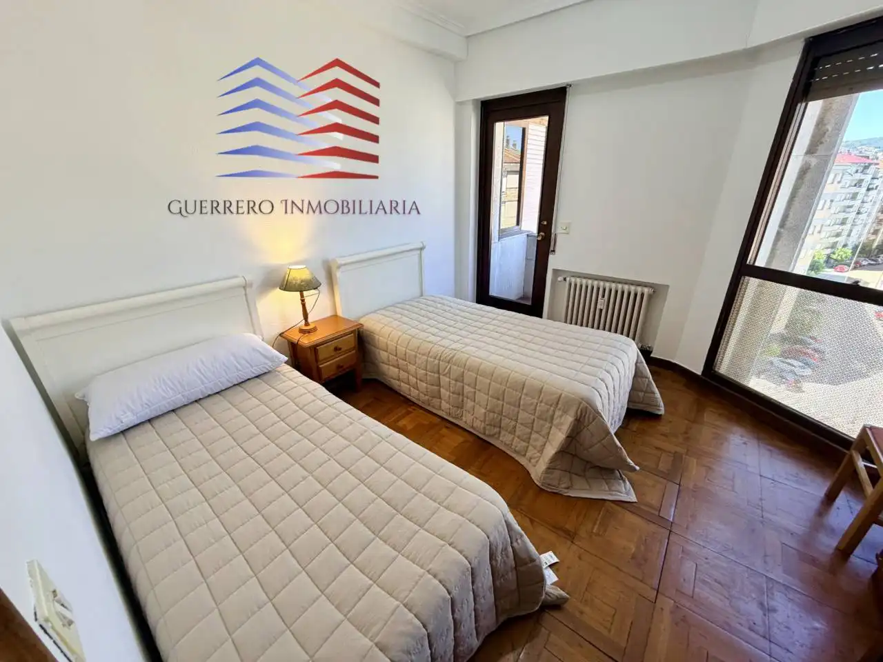 Vista exterior de Pis de lloguer en Ourense Capital  amb Calefacció, Parquet i Traster