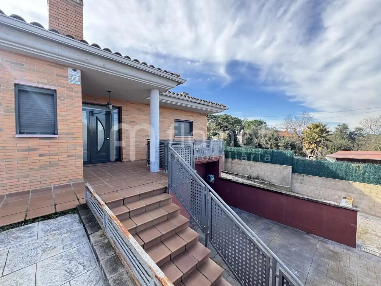 Vista exterior de Casa o xalet en venda en Caldes de Malavella amb Jardí privat i Piscina
