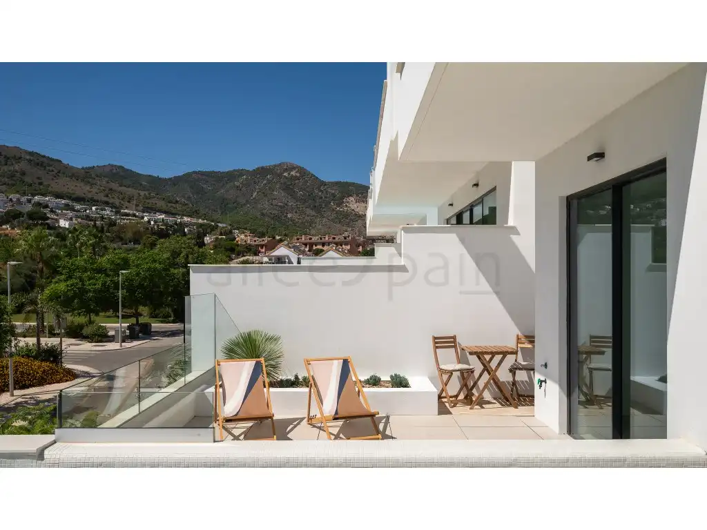 Terraza de Casa o chalet en venta en Benalmádena