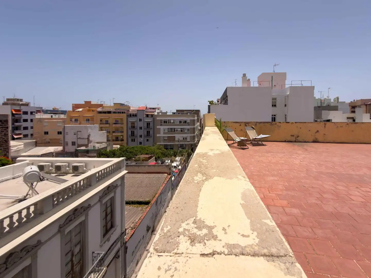Terrasse von Wohnung zum Verkauf in Santa Cruz de Tenerife mit Klimaanlage und Möbliert