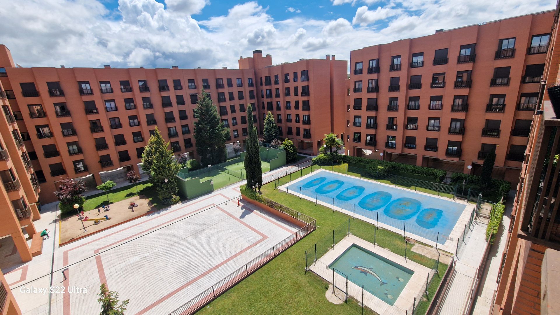 Piscina de Apartamento de alquiler en  Madrid Capital con Aire acondicionado, Calefacción y Parquet