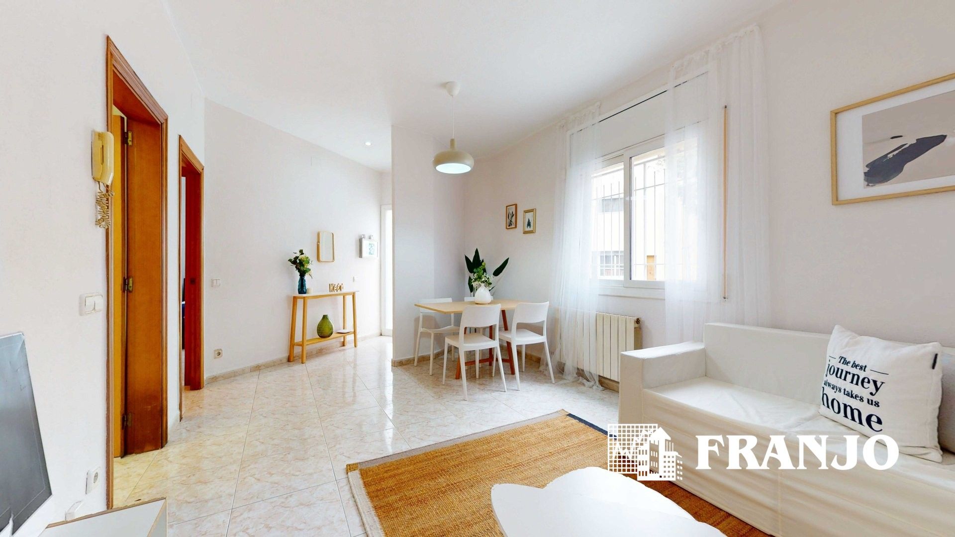 Vista exterior de Pis en venda en Barberà del Vallès amb Calefacció