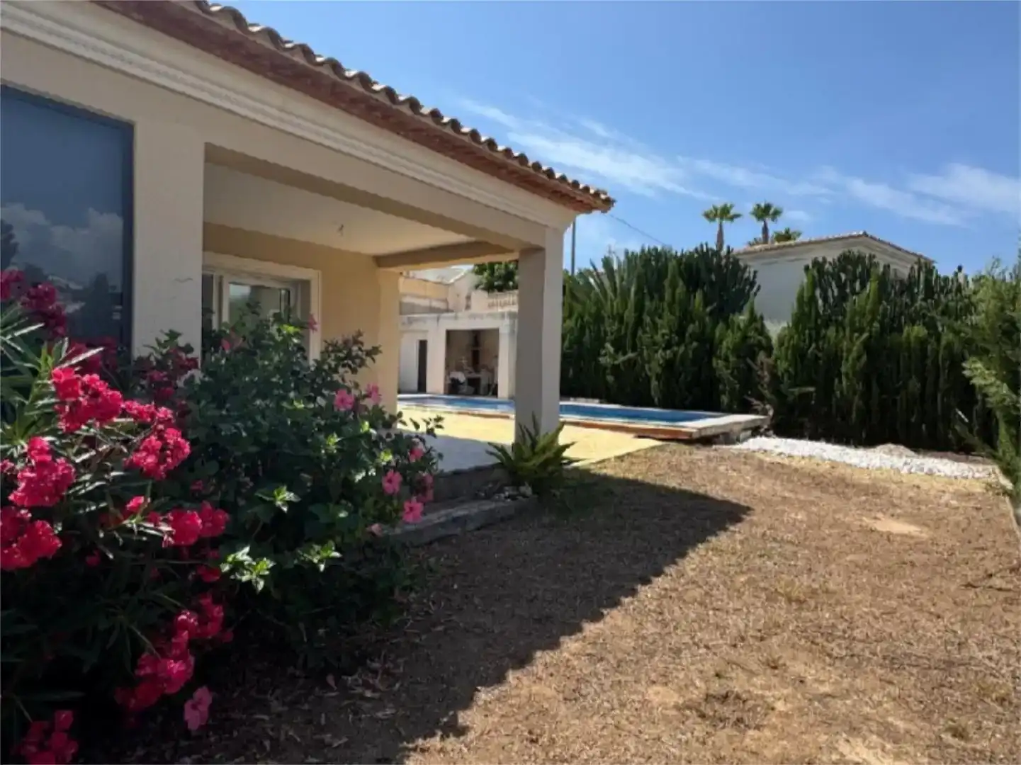 Vista exterior de Casa o xalet en venda en Calpe / Calp amb Aire condicionat, Piscina i Balcó
