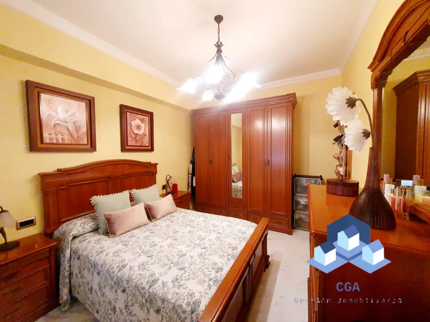 Bedroom of Flat for sale in Lorca  with Storage room, Furnished and Oven