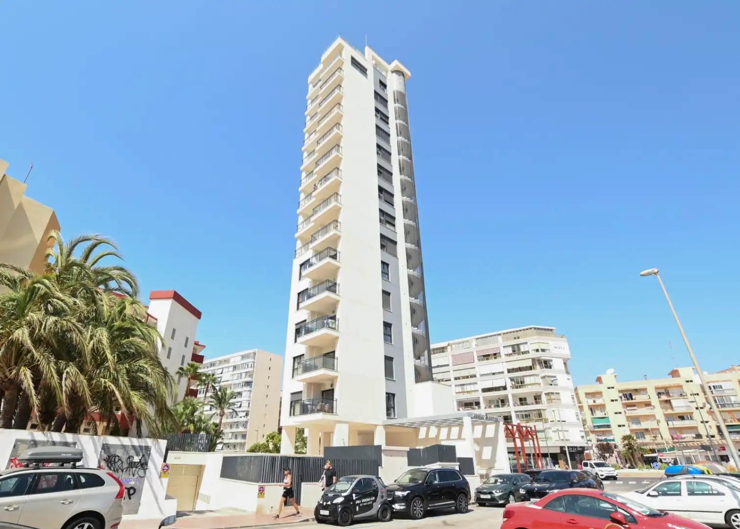 Vista exterior de Apartament en venda en Calpe / Calp amb Aire condicionat, Terrassa i Traster