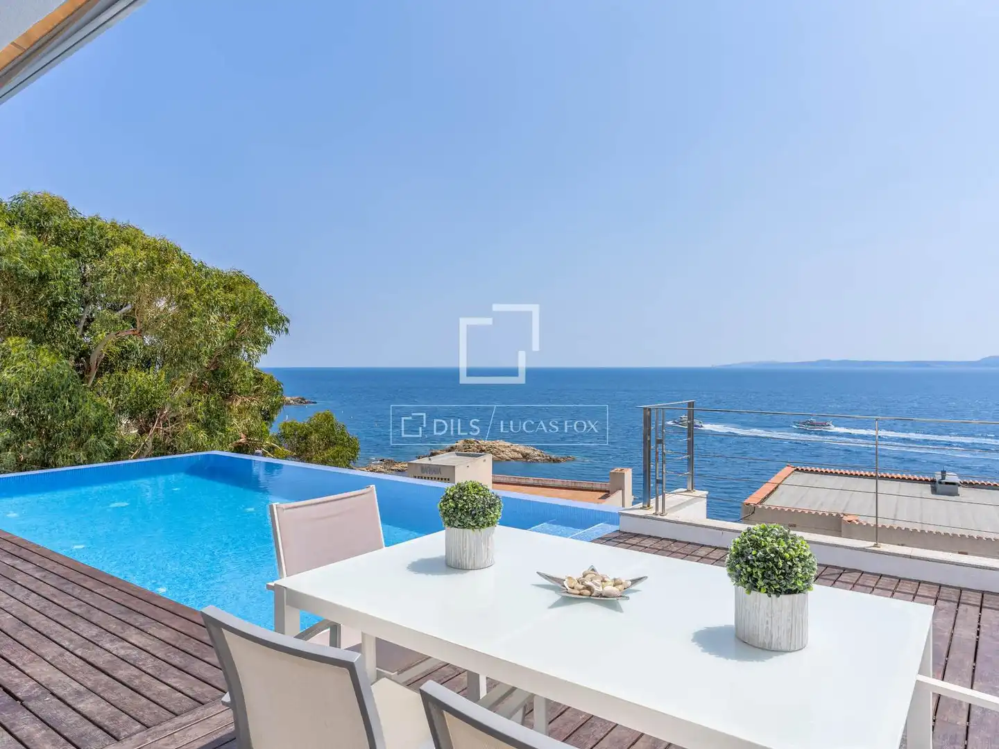 Terraza de Casa o chalet en venta en Roses con Aire acondicionado, Calefacción y Jardín privado