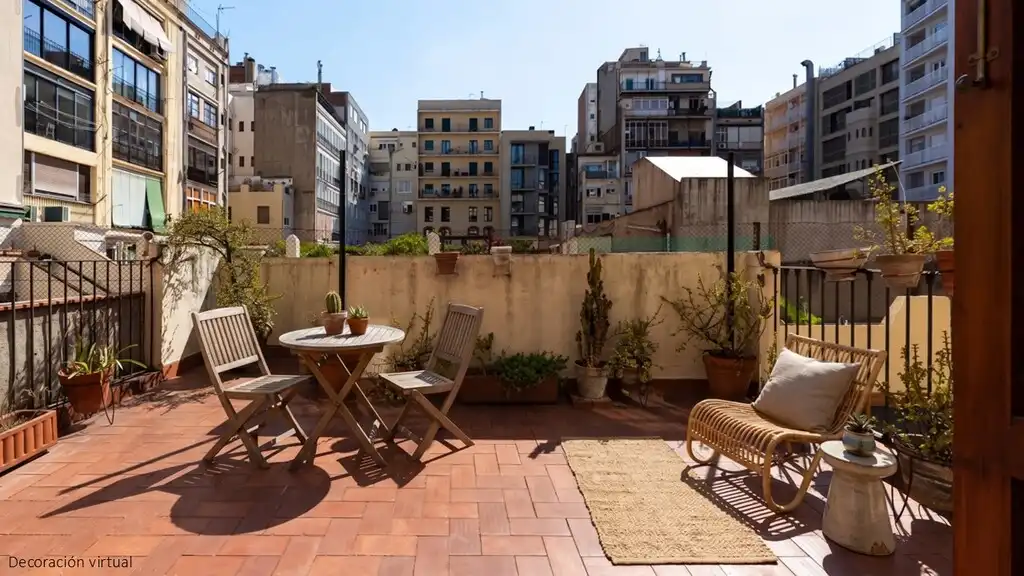 Terrace of Apartments for sale in Barcelona  with Heating, Terrace and Balcony