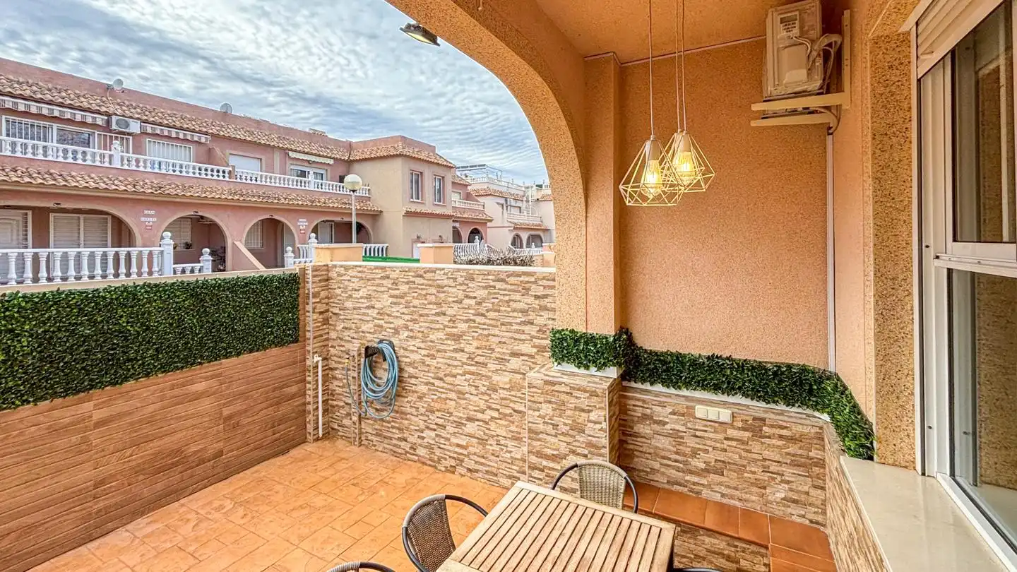 Terrace of Detached homes for sale in Santa Pola  with Air Conditioner, Terrace and Storage room