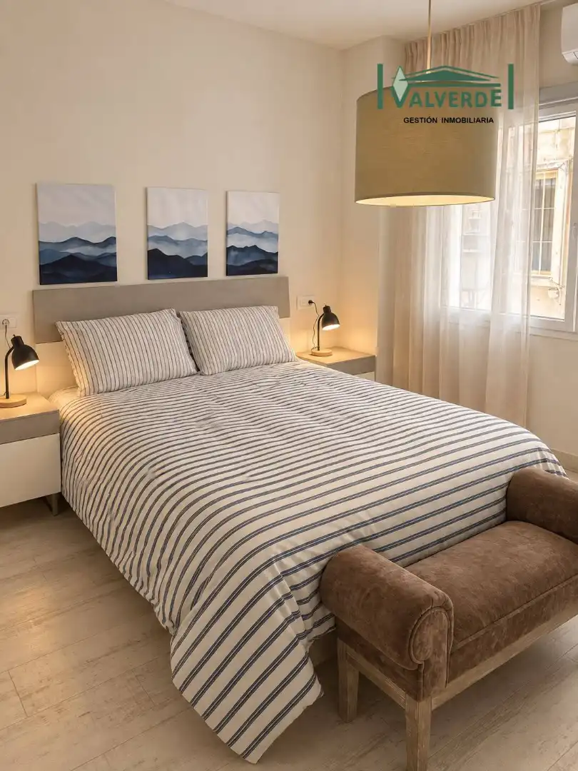 Schlafzimmer von Wohnungen zur Miete in Granada mit Klimaanlage, Heizung und Möbliert