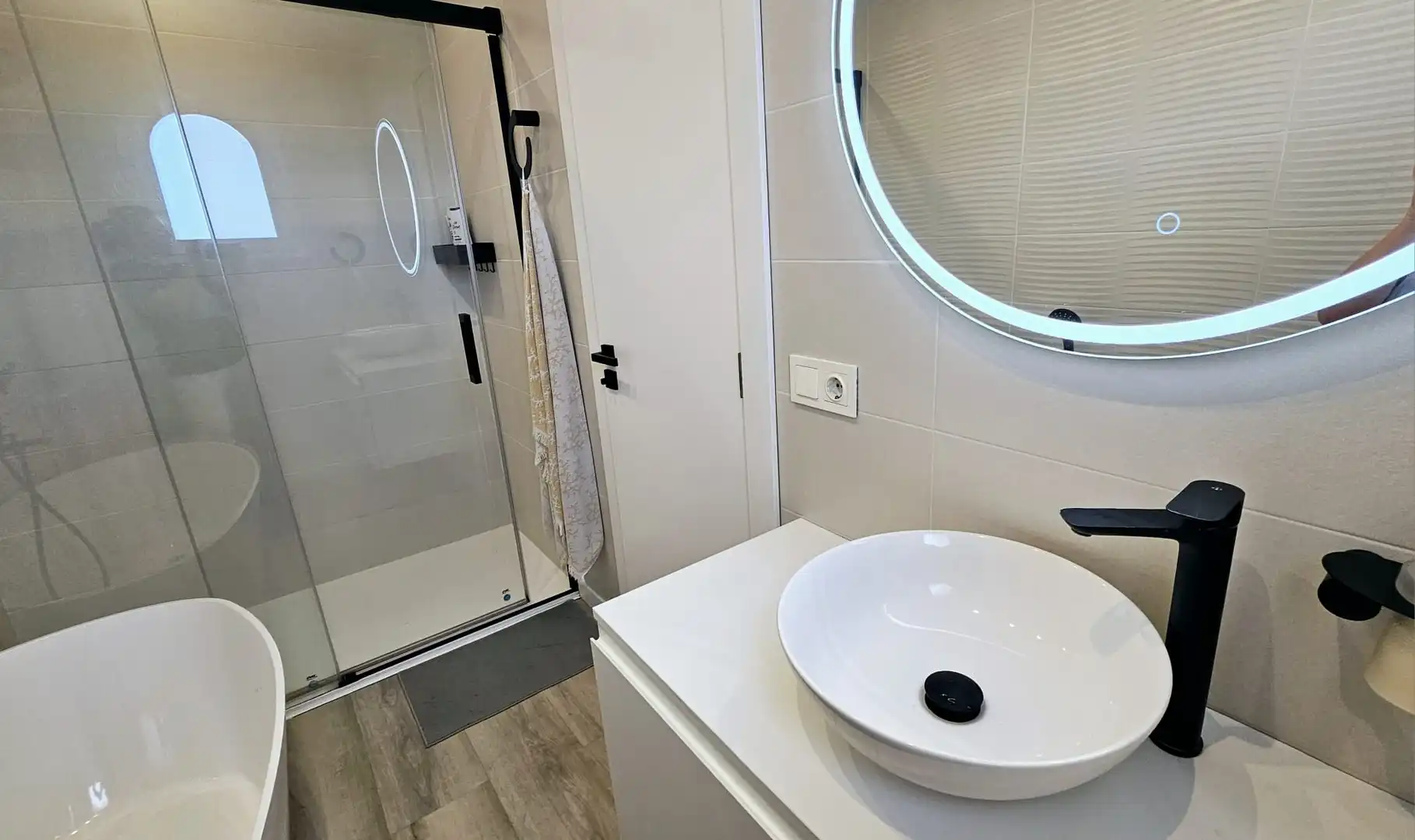 Baño de Casa adosada en venta en Calpe / Calp con Aire acondicionado, Terraza y Amueblado