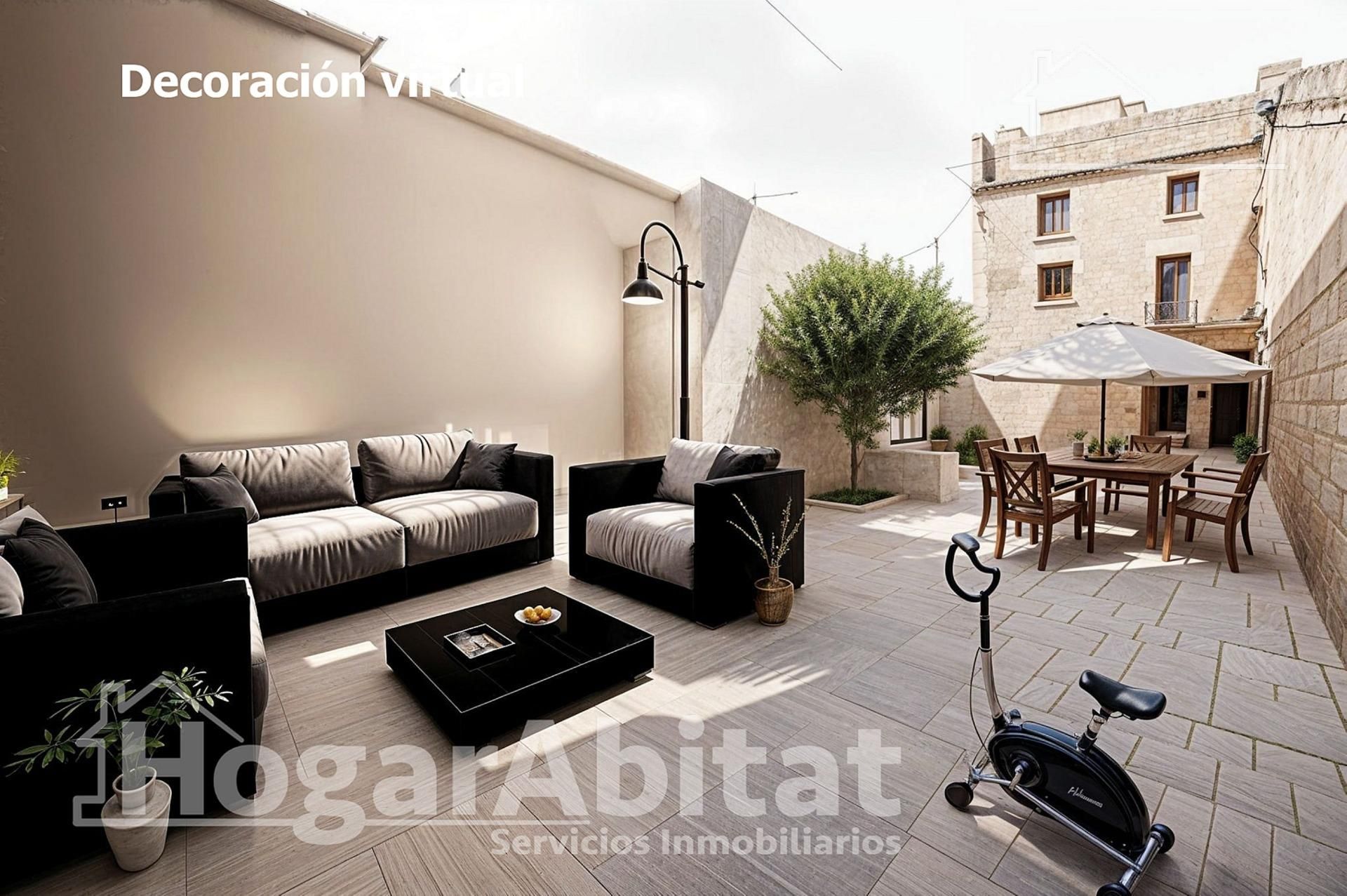Terrassa de Casa o xalet en venda en Favara amb Aire condicionat, Calefacció i Jardí privat