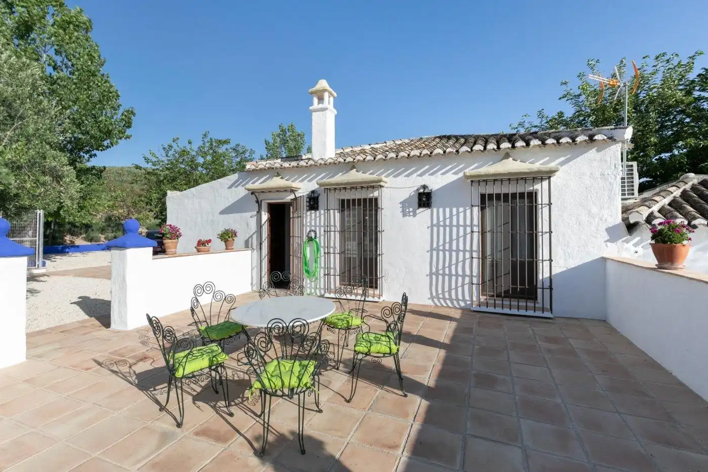 Jardí de Casa o xalet en venda en Montefrío amb Aire condicionat, Calefacció i Jardí privat