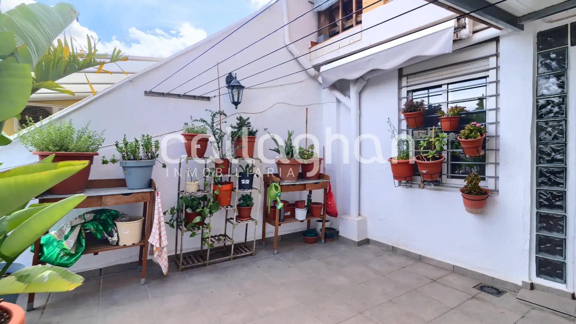 Terrace of Flat for sale in Pedralba  with Air Conditioner, Heating and Terrace