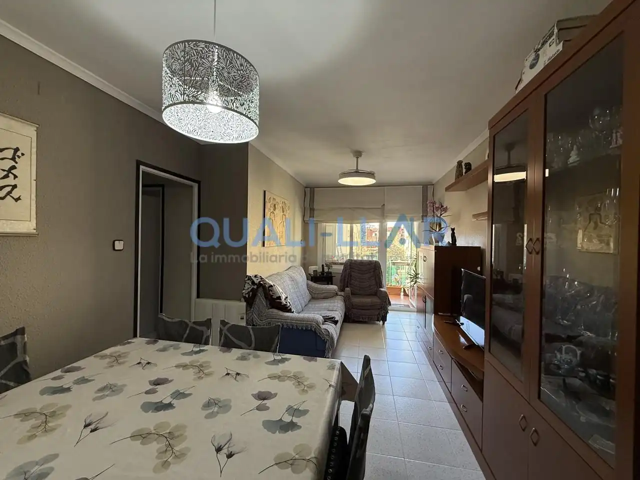 Sala de estar de Piso en venta en Esplugues de Llobregat con Calefacción y Balcón