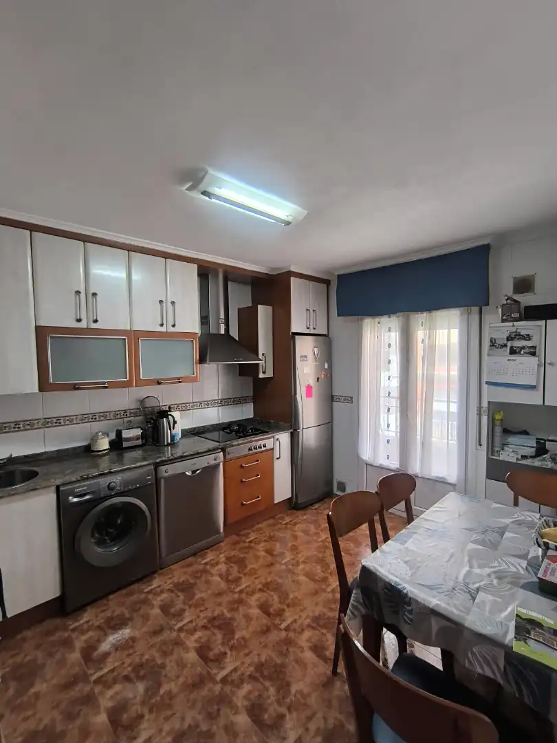 Kitchen of Flat for sale in Portugalete  with Heating, Storage room and Furnished