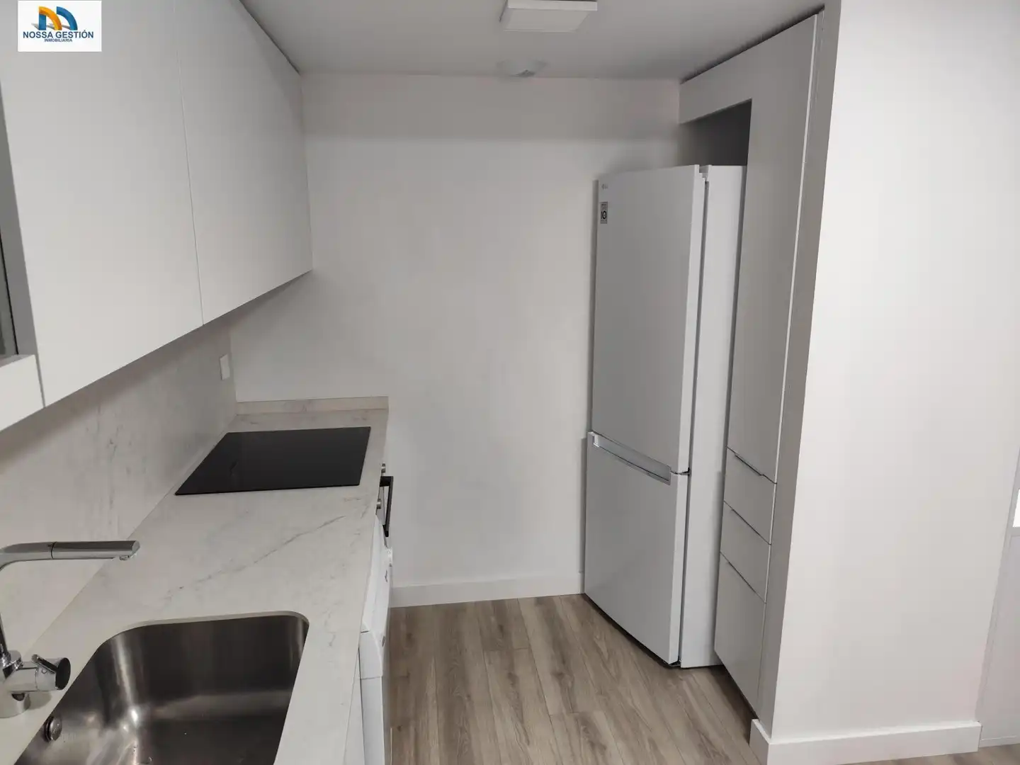 Cocina de Apartamento en venta en Valencia con Aire acondicionado, Jardín privado y Terraza