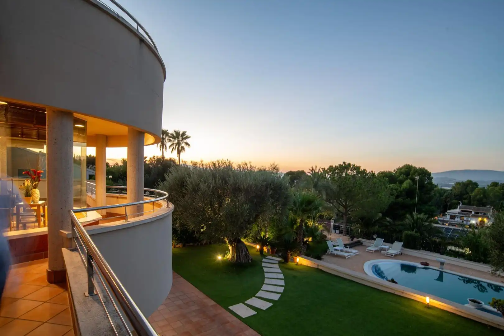 Terraza de Casa o chalet en venta en Molina de Segura con Calefacción, Jardín privado y Parquet