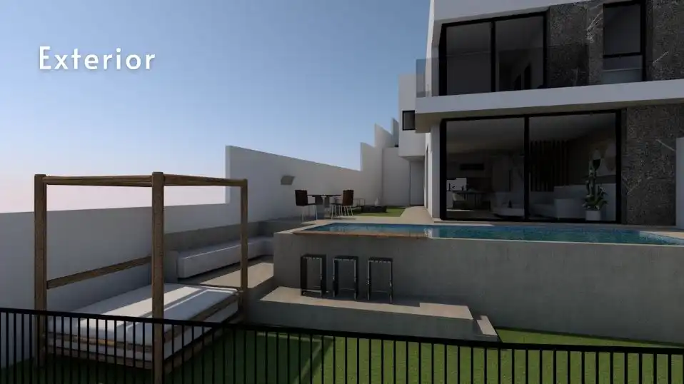 Piscina de Casa o xalet en venda en Málaga amb Aire condicionat, Terrassa i Piscina