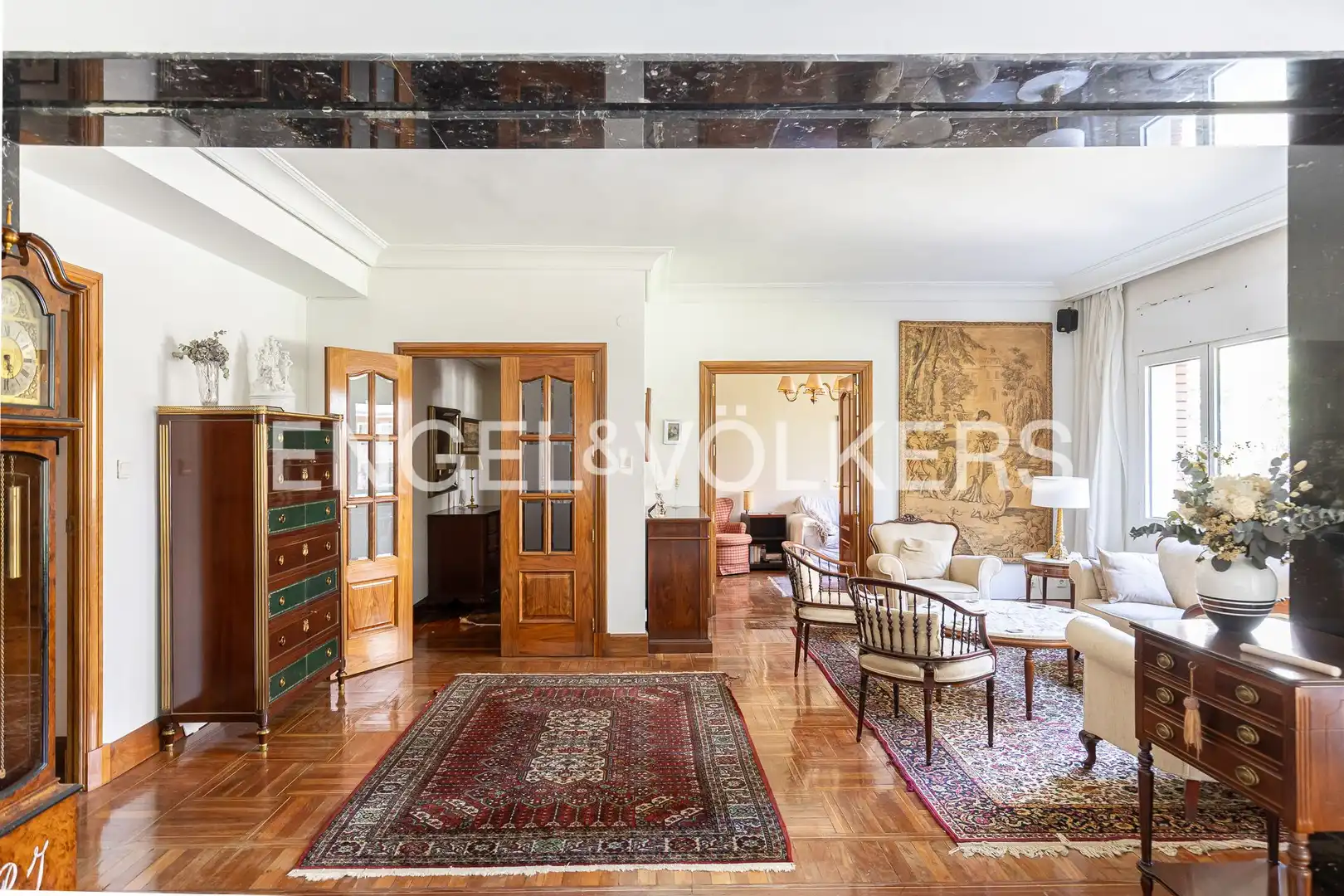 Sala de estar de Piso en venta en Madrid con Aire acondicionado, Calefacción y Parquet