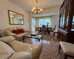 Living room of Flat for sale in Piles  with Terrace, Furnished and Oven