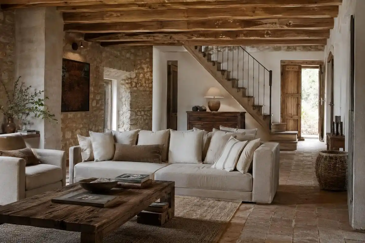 Sala de estar de Finca rústica en venta en El Saucejo con Aire acondicionado, Calefacción y Amueblado