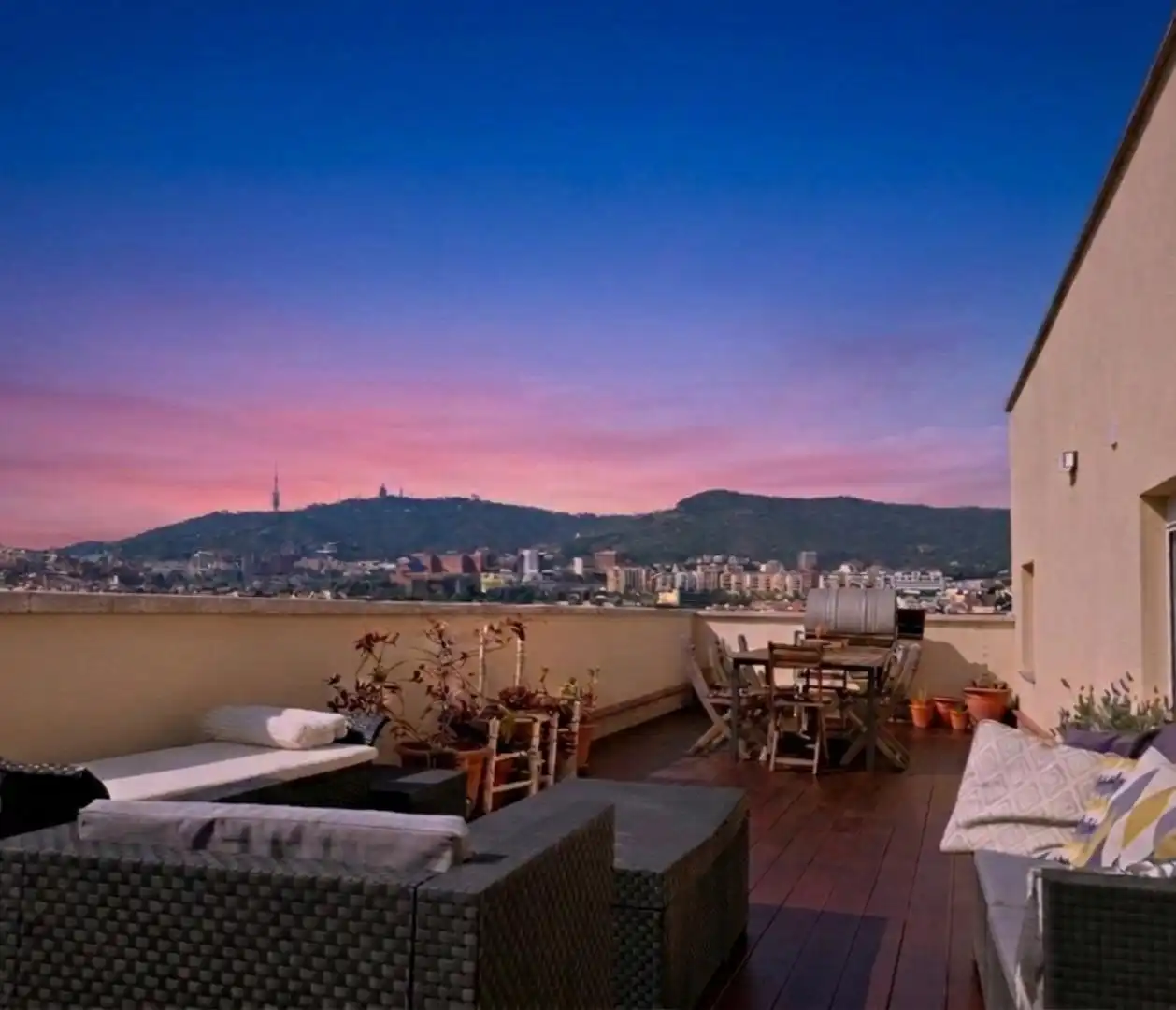 Terraza de Ático en venta en Barcelona con Aire acondicionado, Calefacción y Parquet