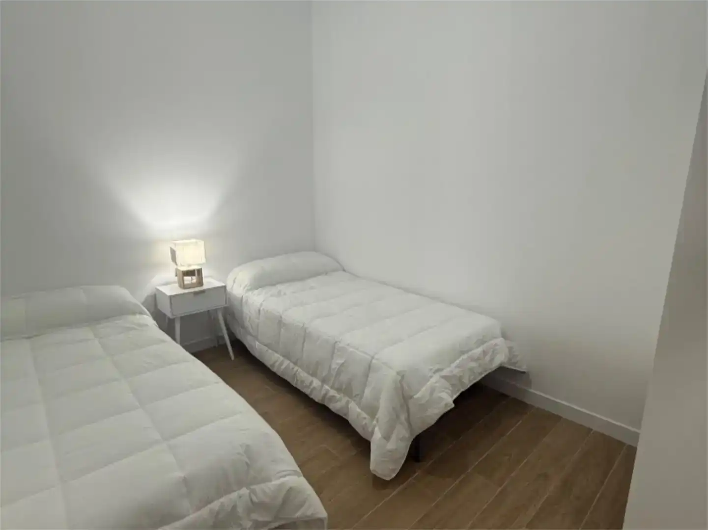 Schlafzimmer von Erdgeschoss zur Miete in Olivenza mit Klimaanlage