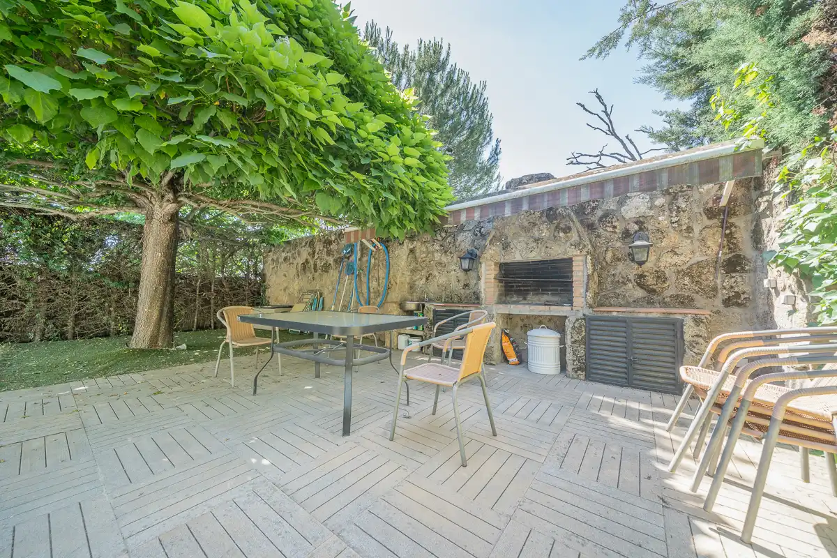 Terraza de Casa adosada en venta en Torrelodones con Aire acondicionado, Calefacción y Jardín privado