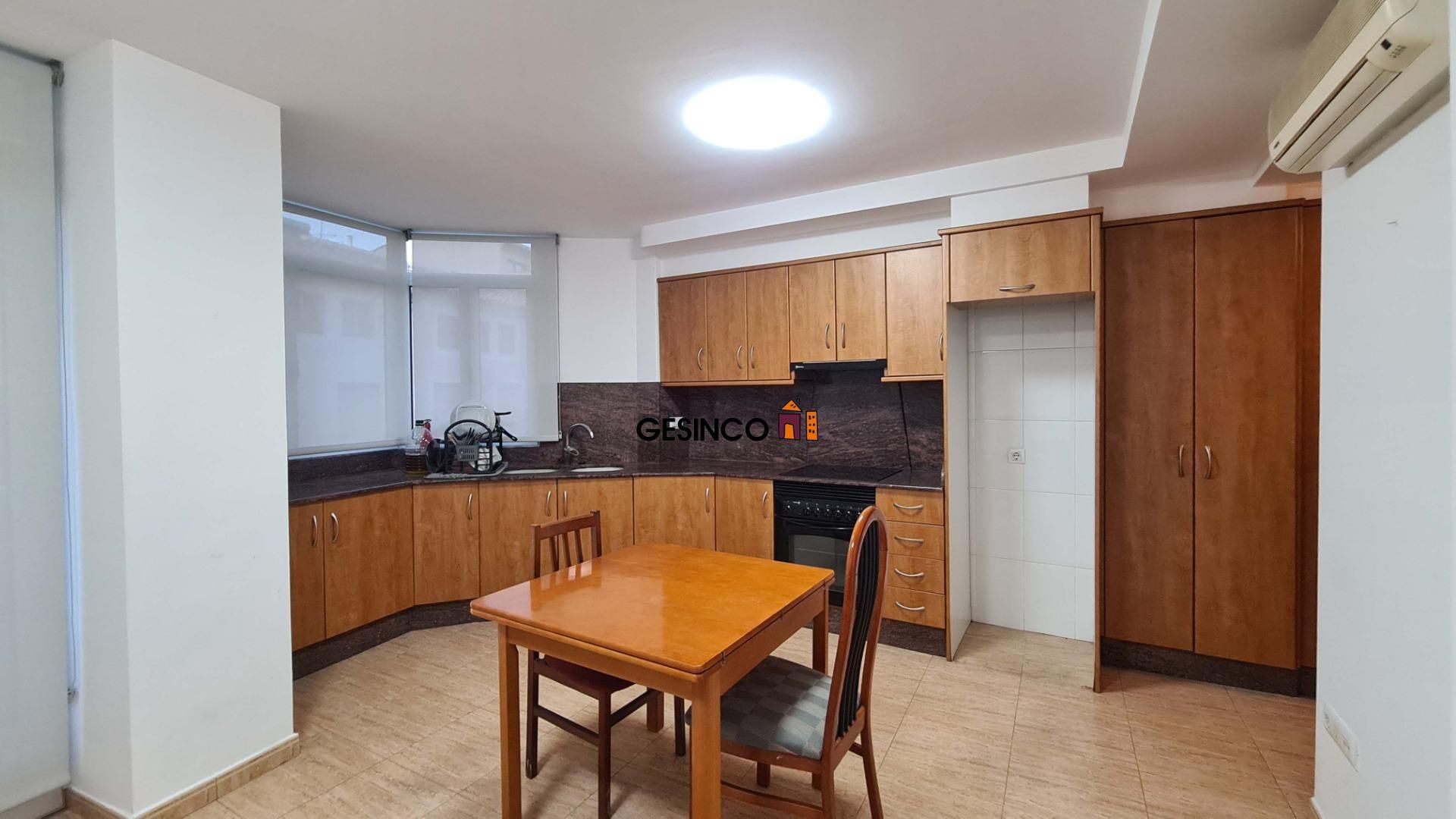 Kitchen of Flat for sale in Ontinyent  with Air Conditioner, Terrace and Storage room