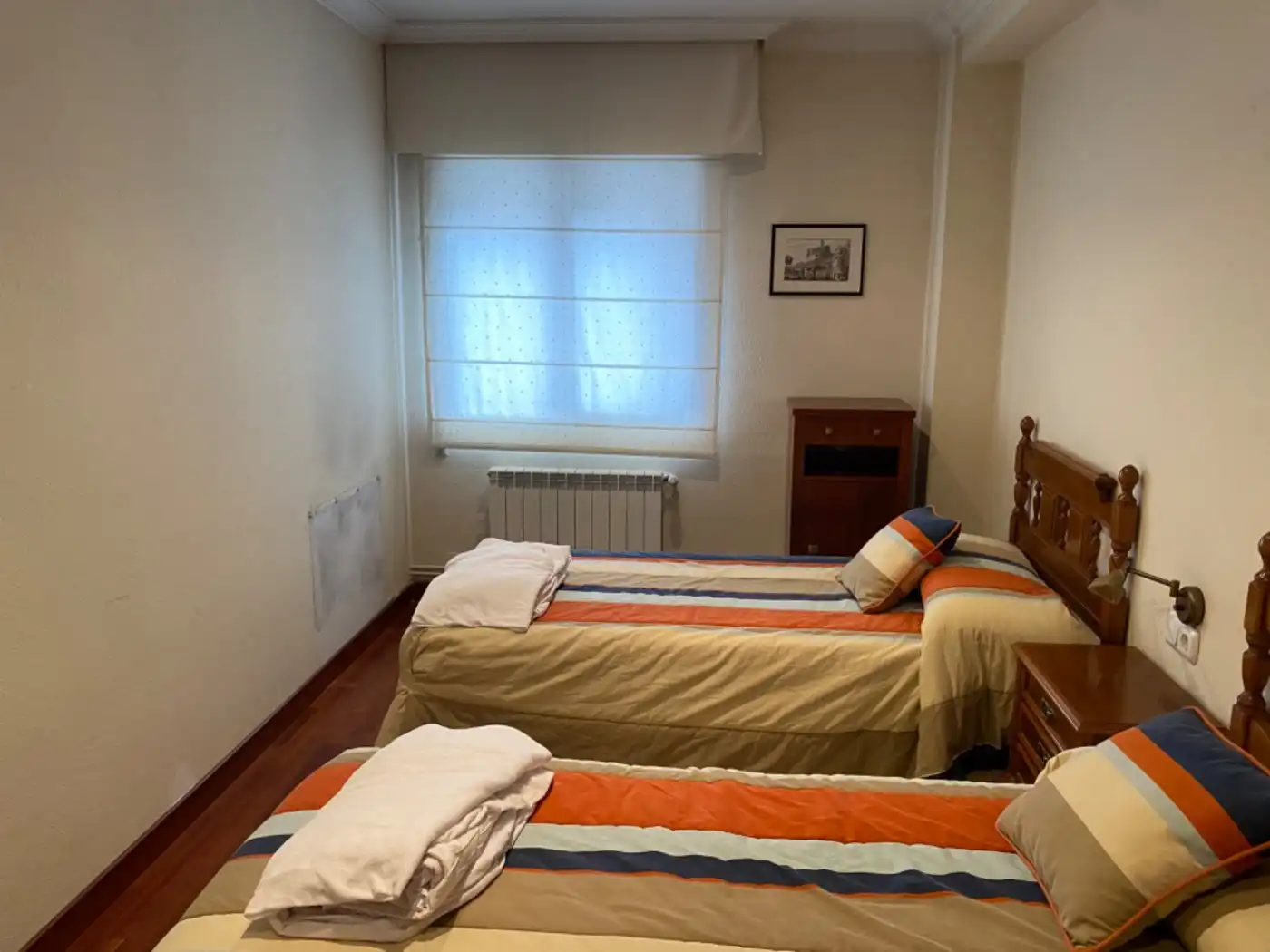 Bedroom of Flat for rent in Santiago de Compostela   with Heating and Furnished