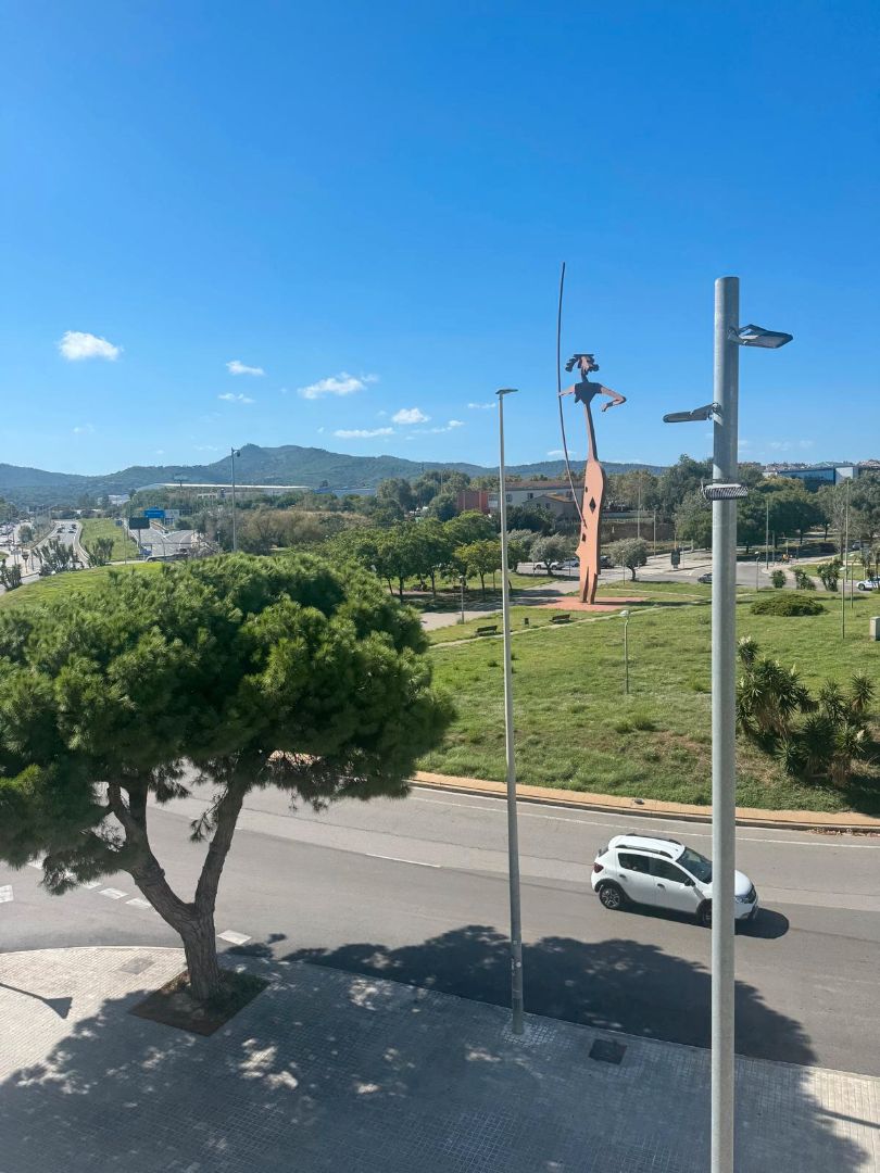 Vista exterior de Pis de lloguer en Mataró amb Aire condicionat, Forn i Microones