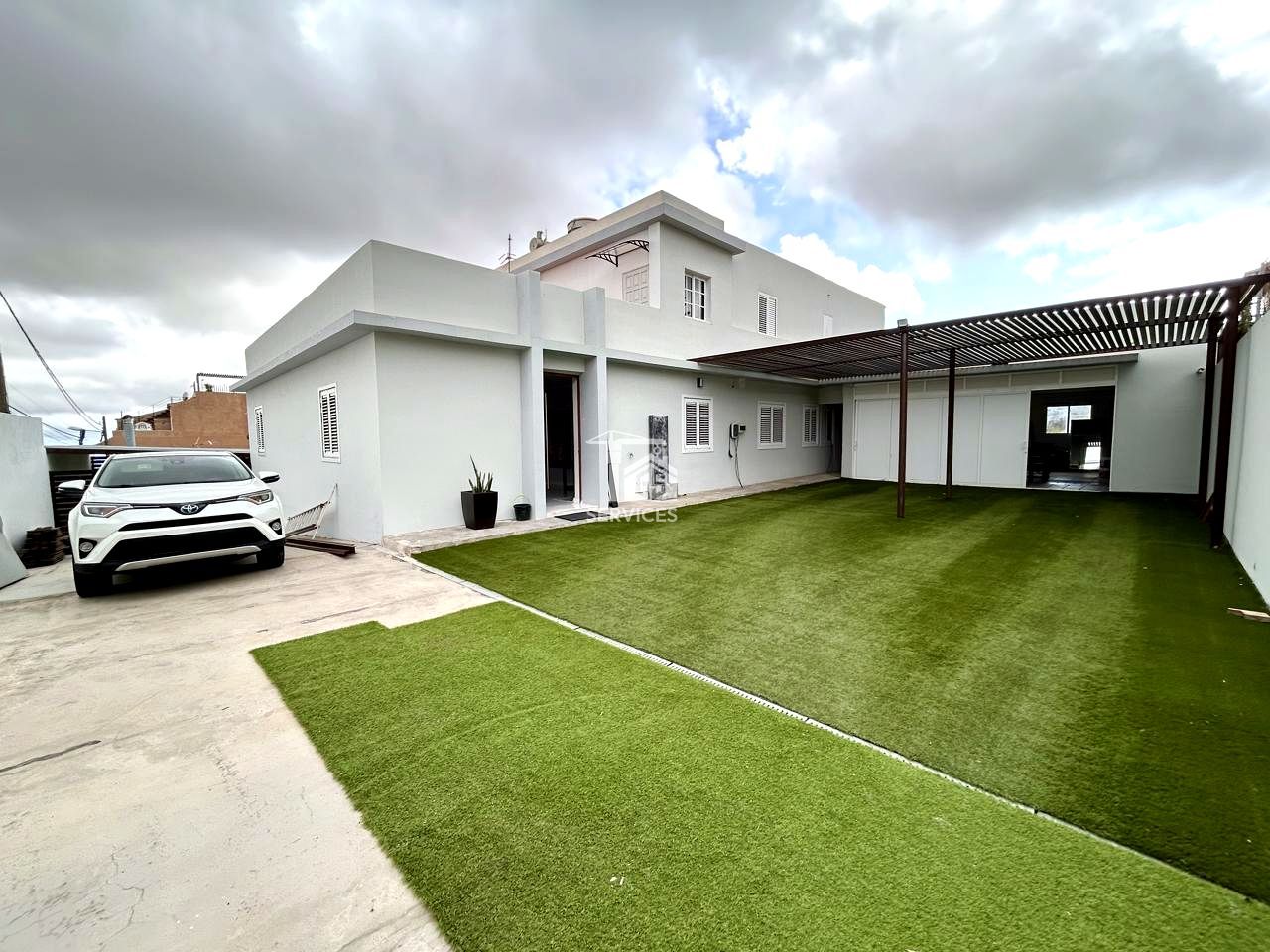 Exterior view of House or chalet for sale in Arona  with Air Conditioner, Private garden and Terrace