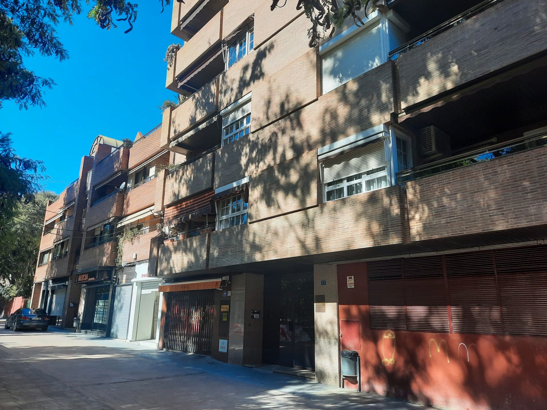 Außenansicht von Wohnung zur Miete in Almansa mit Klimaanlage, Parkett und Terrasse