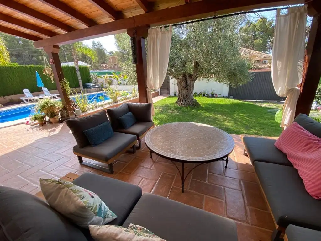 Terraza de Casa o chalet de alquiler en L'Eliana con Aire acondicionado, Terraza y Trastero