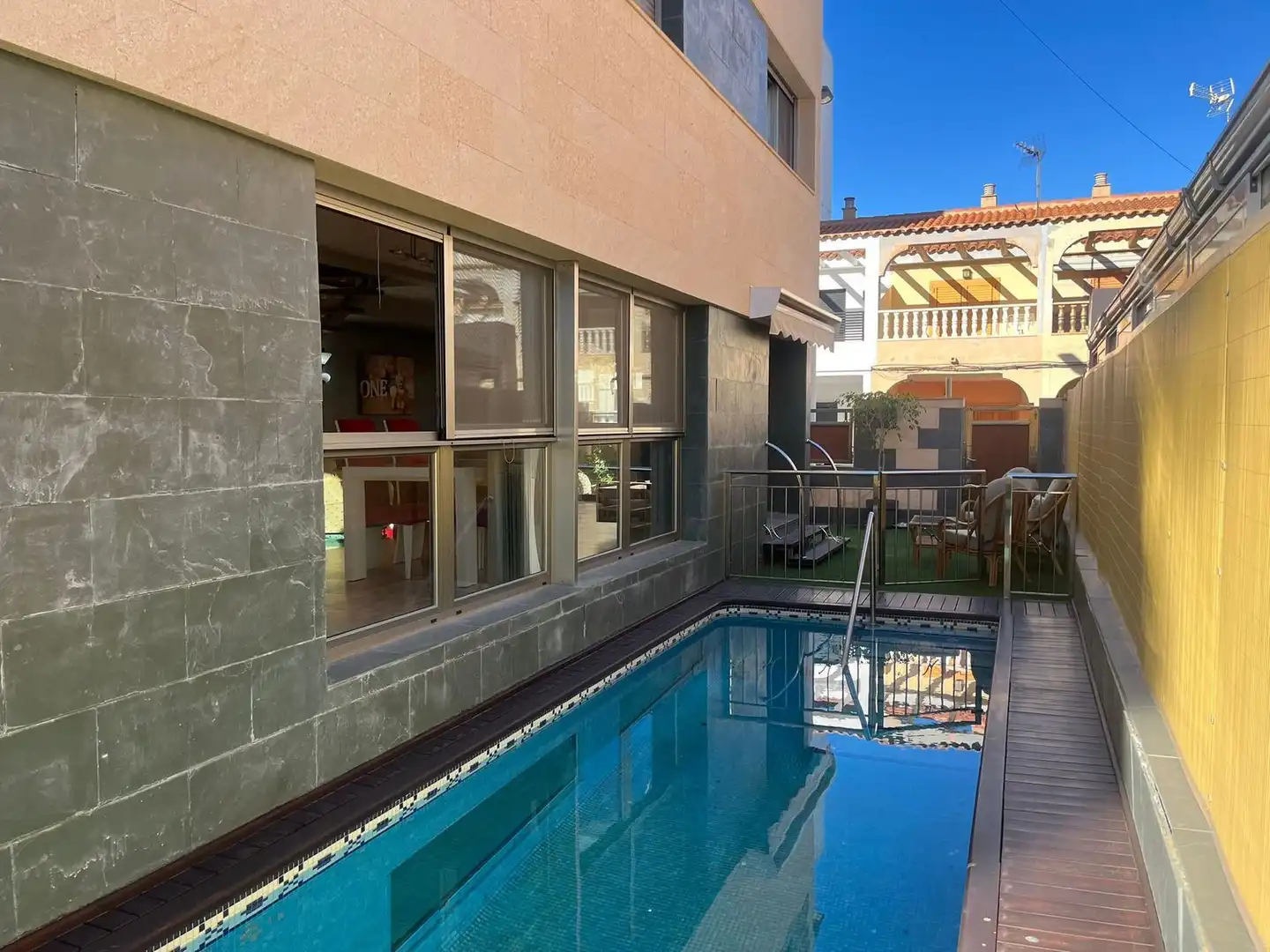 Swimming pool of Houses for sale in San Pedro del Pinatar  with Air Conditioner, Heating and Terrace