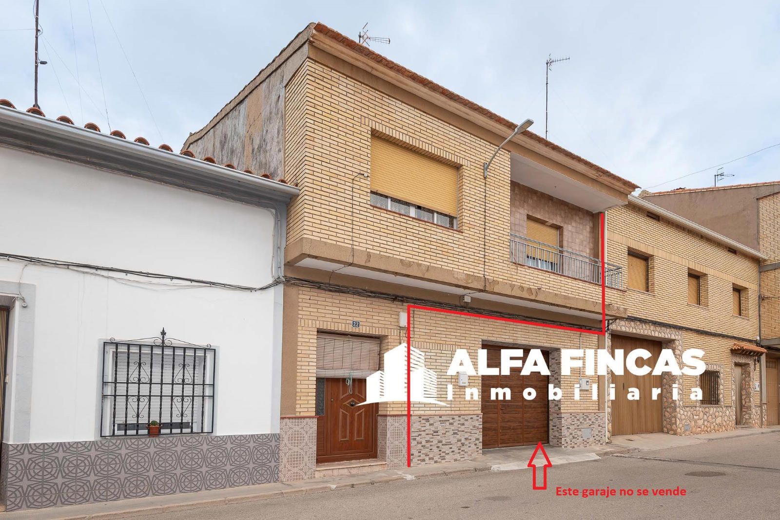 Exterior view of House or chalet for sale in La Alberca de Záncara   with Private garden, Terrace and Storage room
