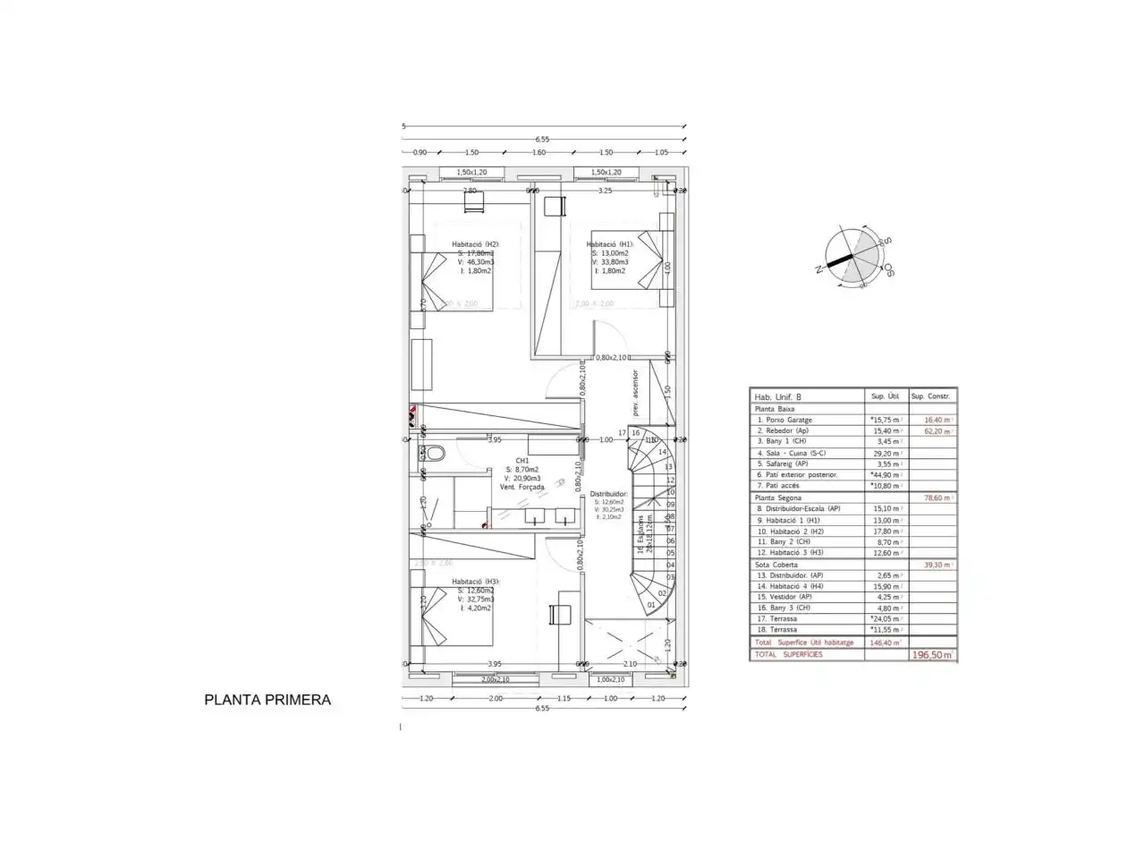 Casa adosada en venta en La Roca del Vallès con Aire acondicionado, Calefacción y Jardín privado