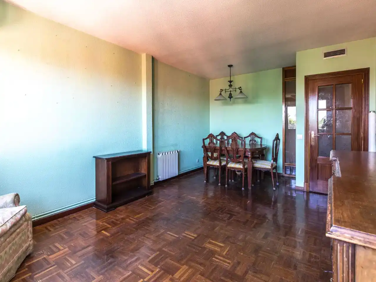 Comedor de Piso en venta en Madrid con Aire acondicionado, Jardín privado y Parquet