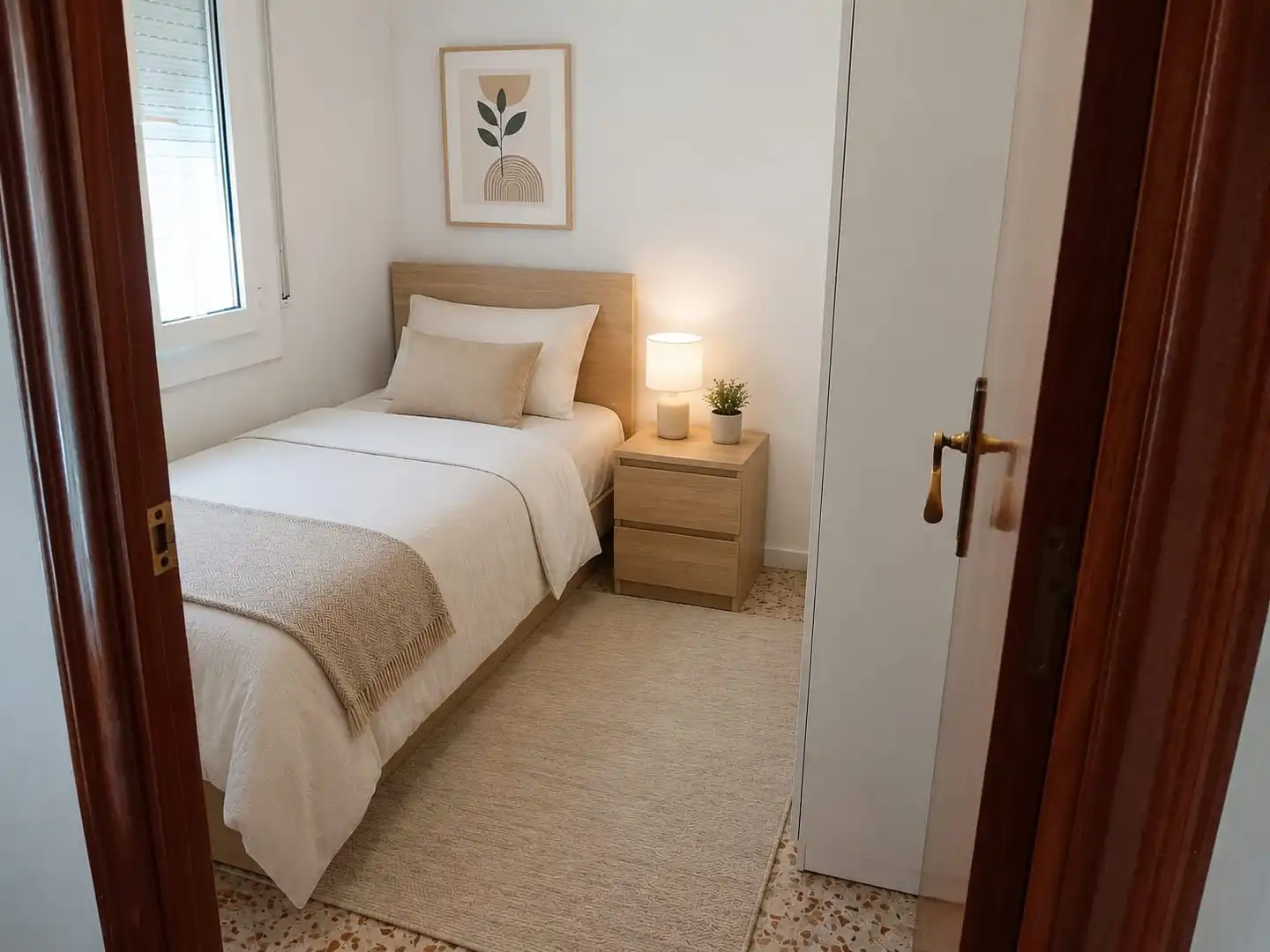 Dormitori de Casa o xalet en venda en Rubí amb Aire condicionat, Jardí privat i Terrassa
