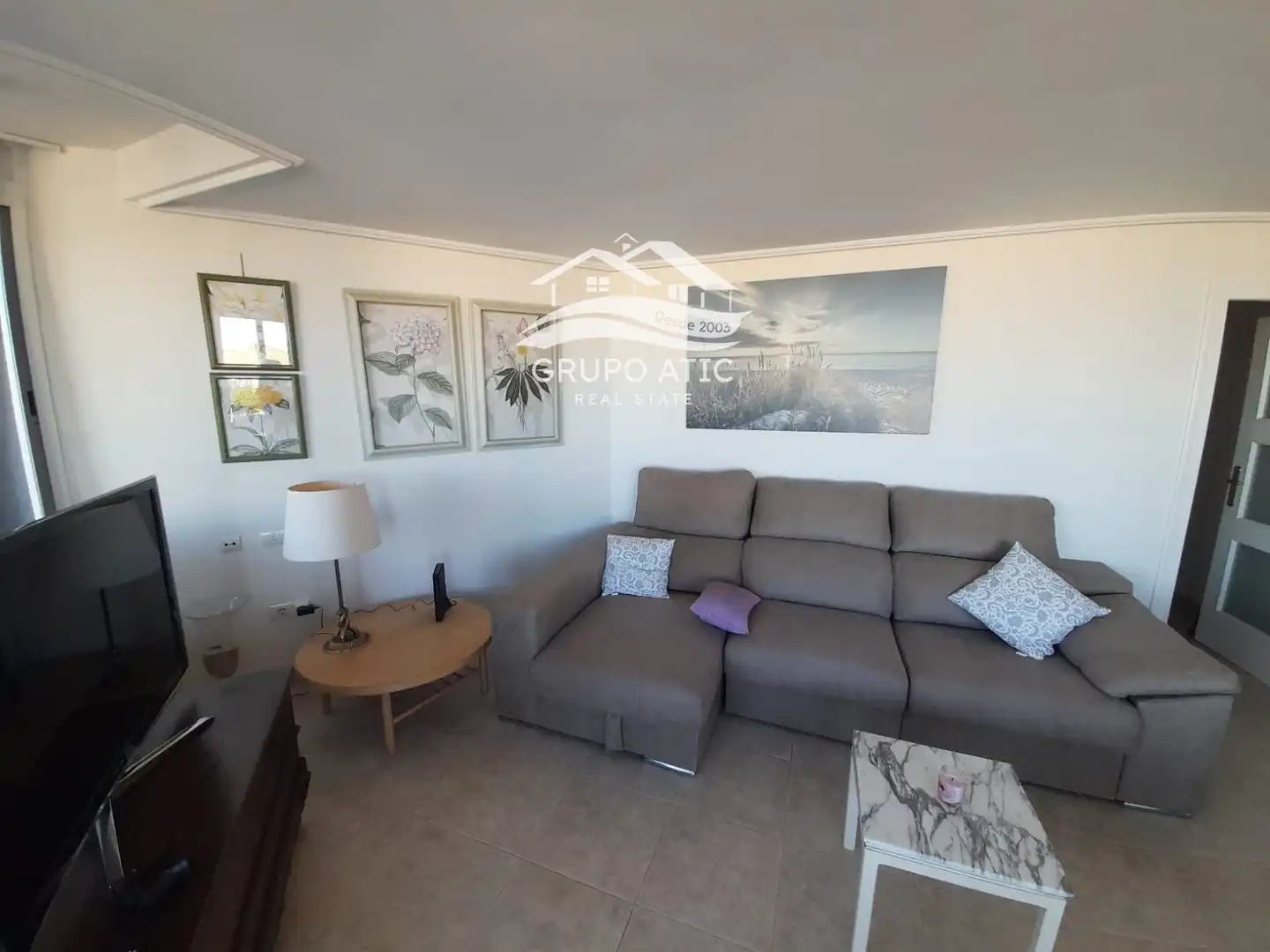 Wohnzimmer von Wohnungen zur Miete in Burriana / Borriana mit Heizung, Abstellraum und Möbliert