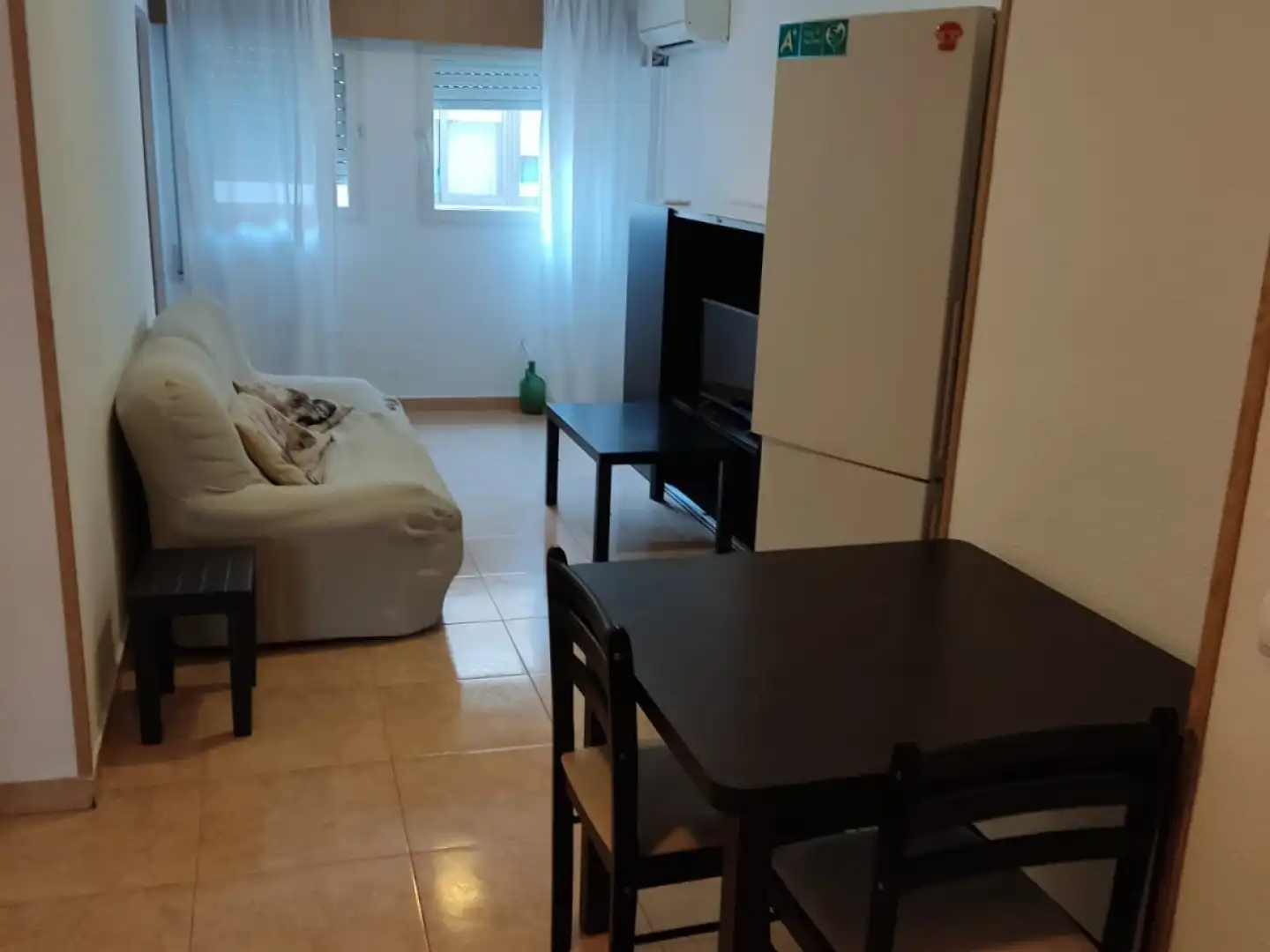 Living room of Flat for rent in Murcia  with Air Conditioner, Heating and Furnished