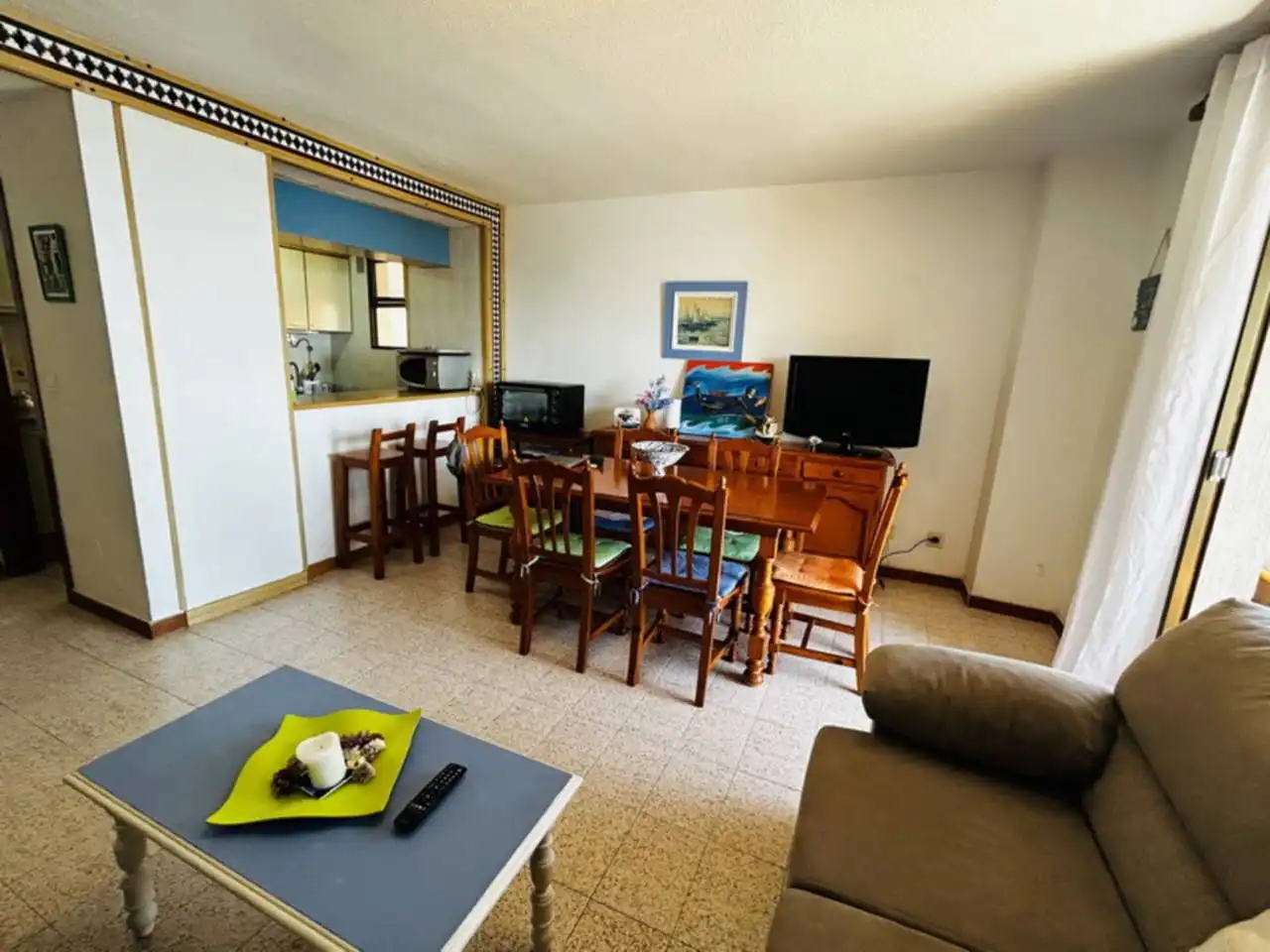 Wohnzimmer von Wohnungen zur Miete in Almuñécar mit Terrasse und Möbliert