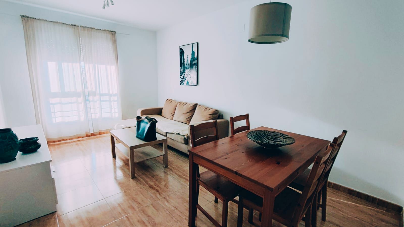 Sala d'estar de Apartament en venda en Mijas amb Piscina comunitària