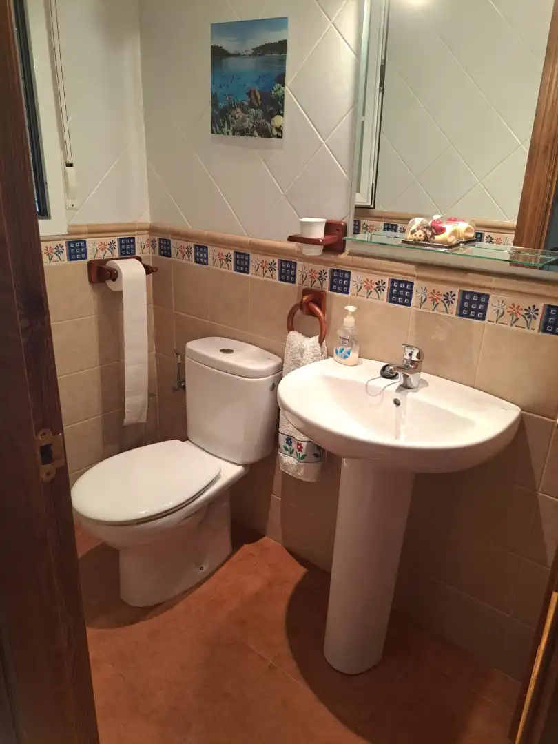 Badezimmer von Haus oder Chalet zum Verkauf in Guadix mit Klimaanlage, Heizung und Terrasse