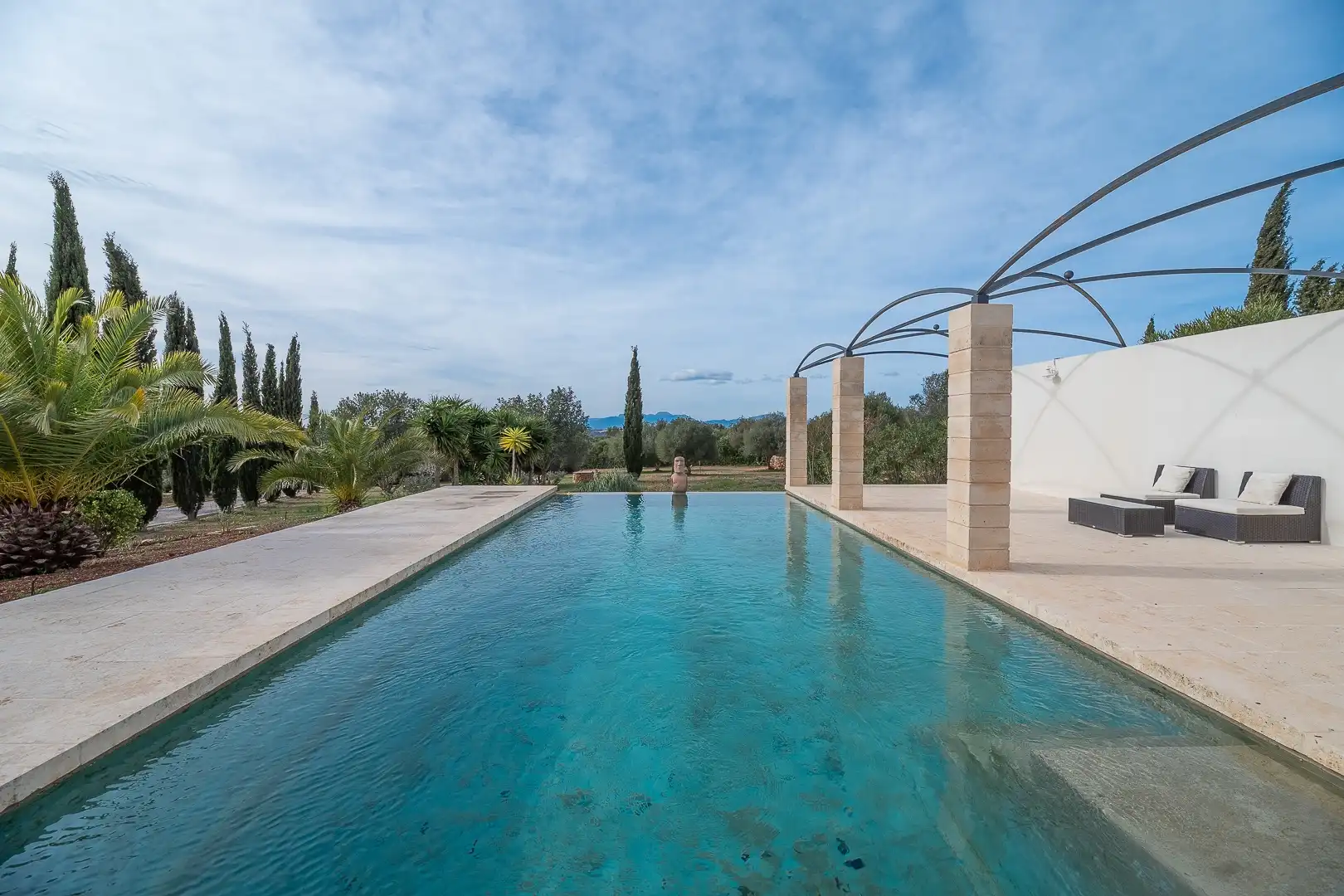 Swimming pool of Country homes for sale in Manacor  with Air Conditioner, Heating and Storage room