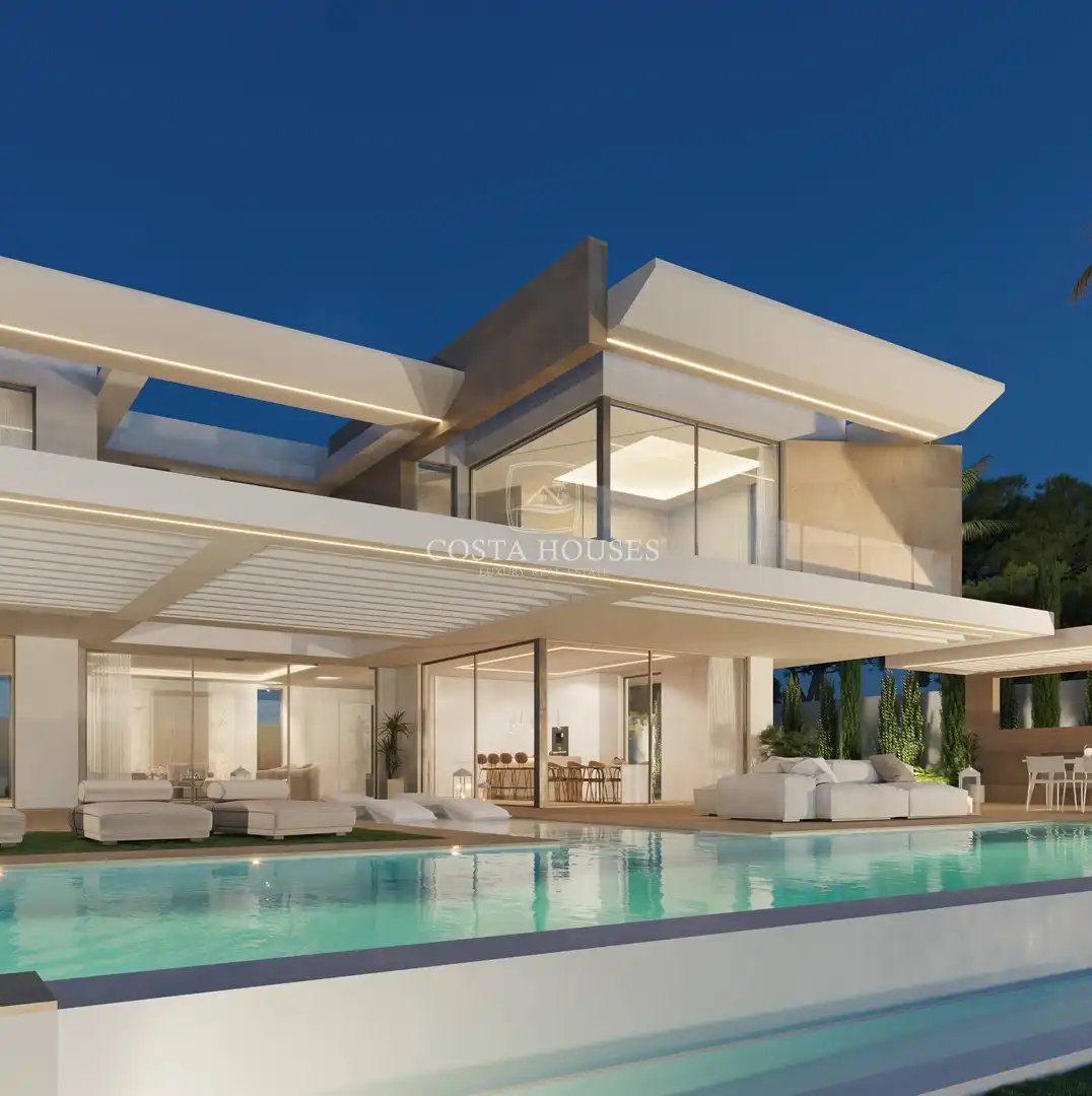 Vista exterior de Casa o xalet en venda en Jávea / Xàbia amb Aire condicionat, Jardí privat i Terrassa