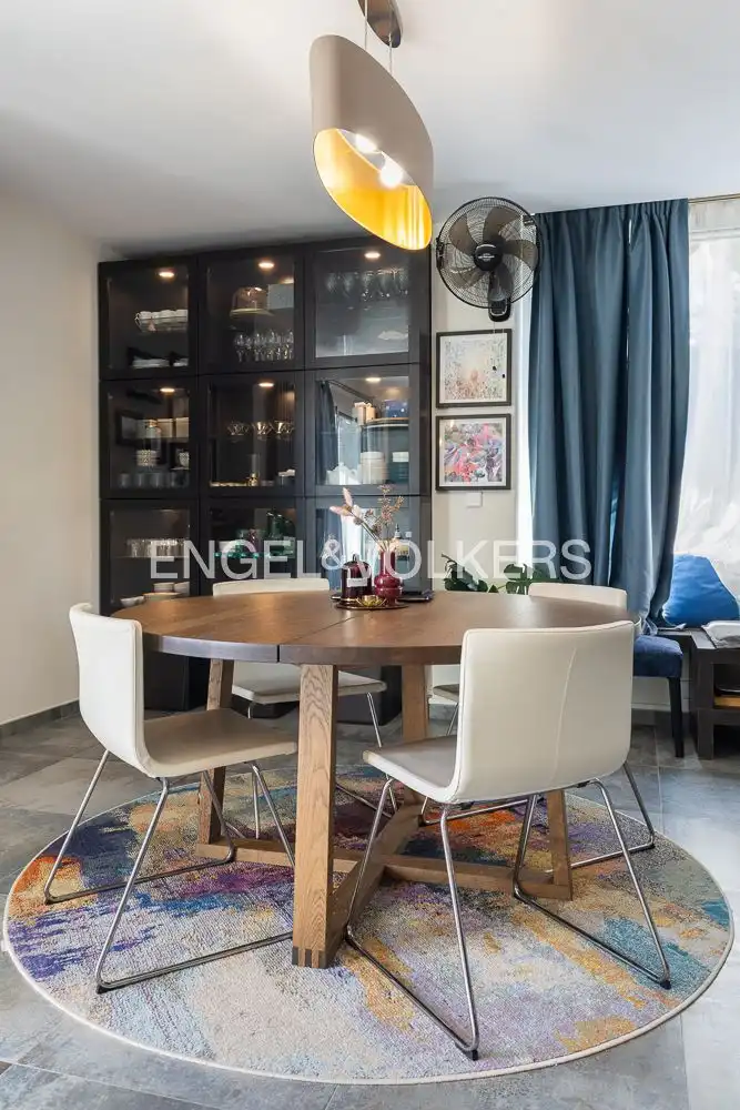 Dining room of Houses for sale in Chiva  with Air Conditioner, Heating and Private garden