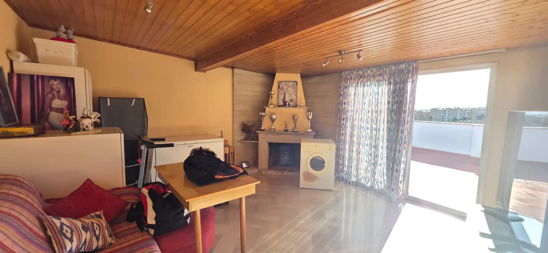 Sala de estar de Casa o chalet en venta en Terrassa con Aire acondicionado, Terraza y Balcón